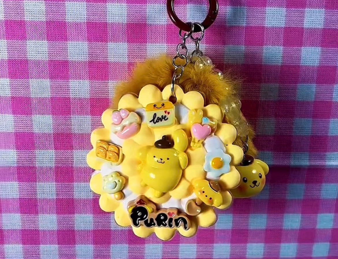 Pompompurin Keychain