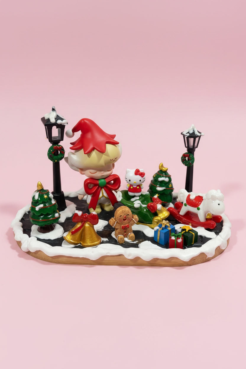 Dimoo Christmas Display