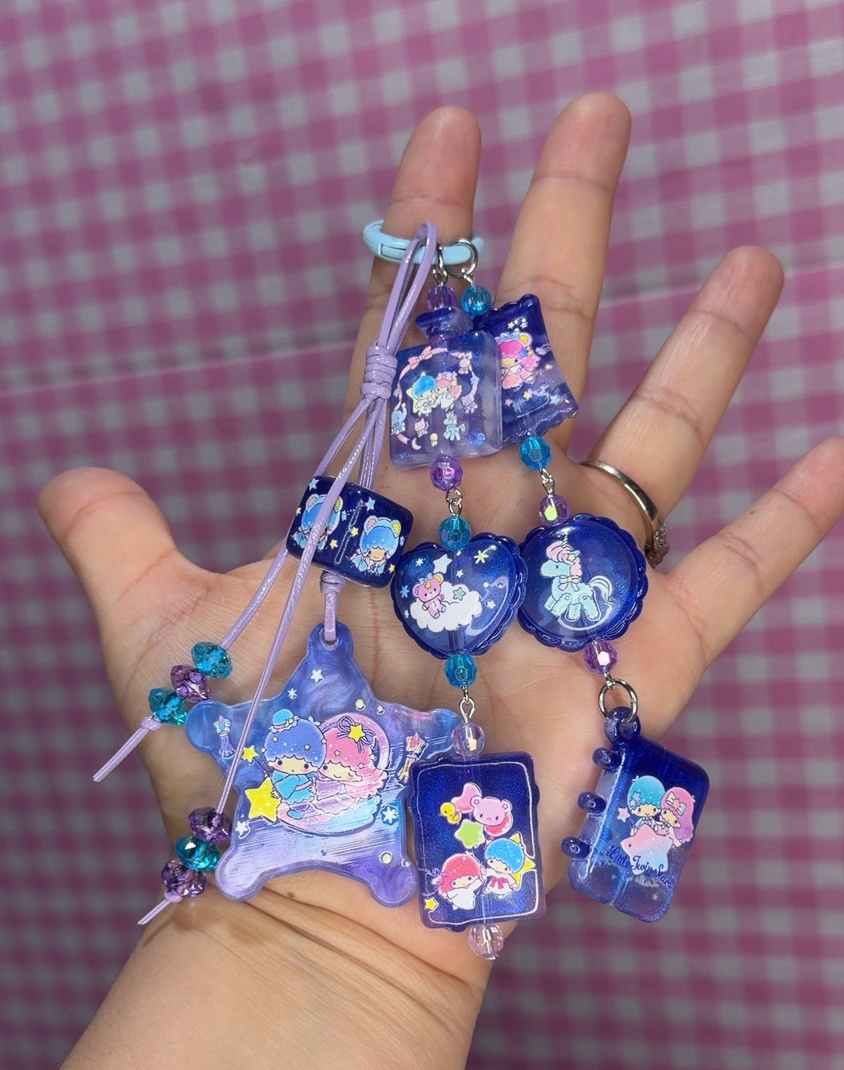 Twin Star Bag Charm- Dream Star Edition