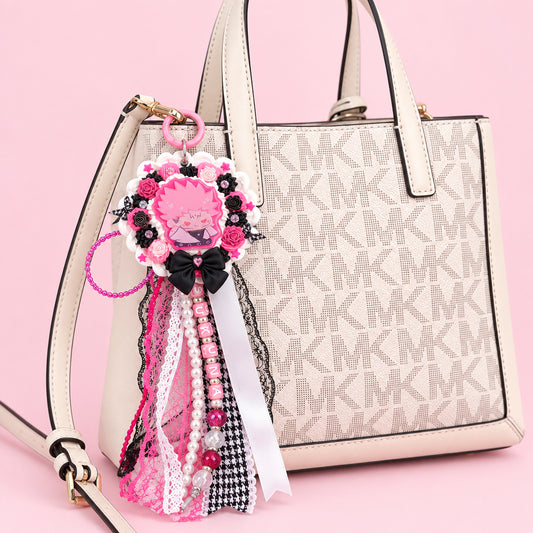 Sukuna Decoden Rosette Keychain | JJK Inspired Bag Charm