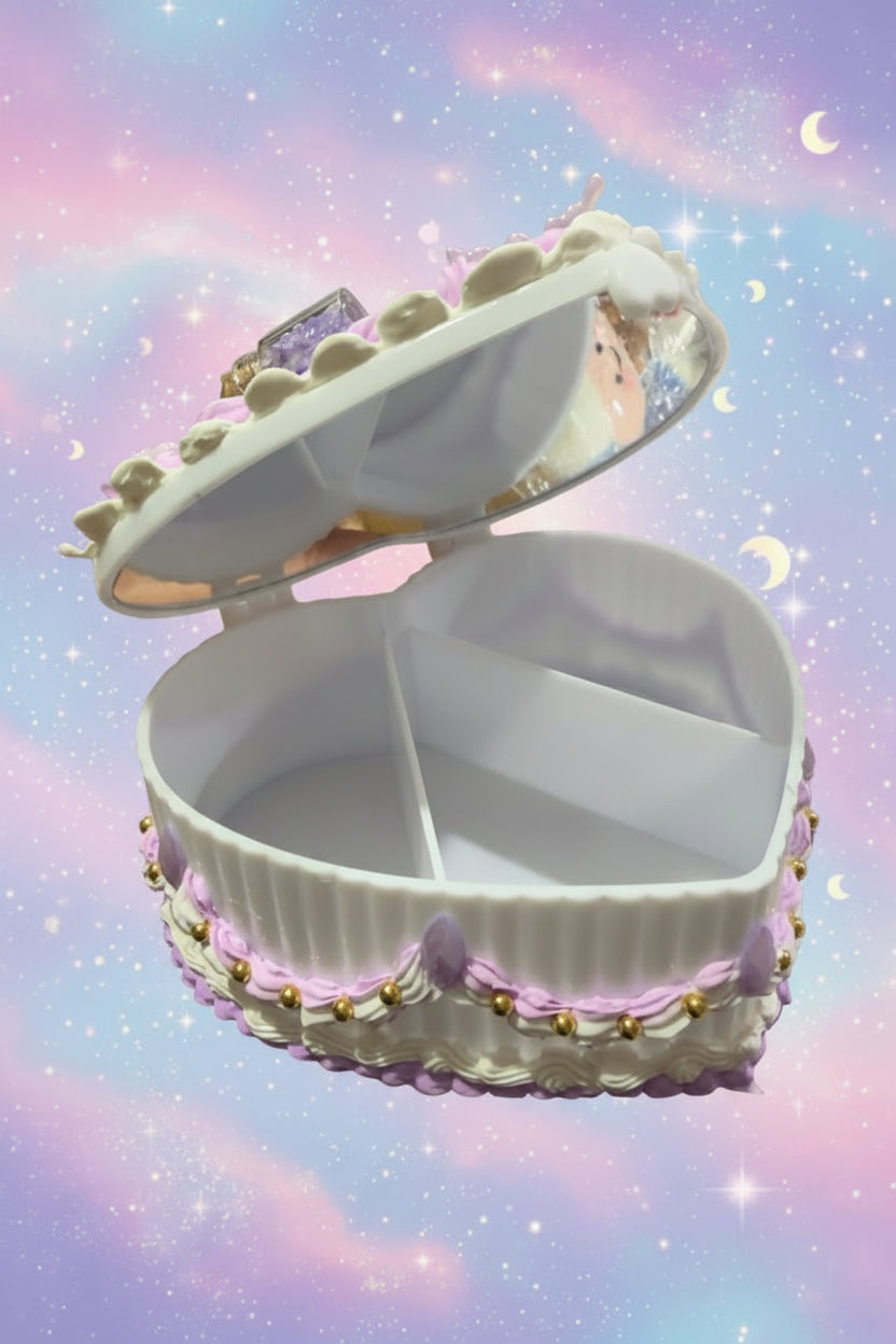 💜 Frieren Inspired Decoden Jewelry Box – Handmade & One of a Kind ✨