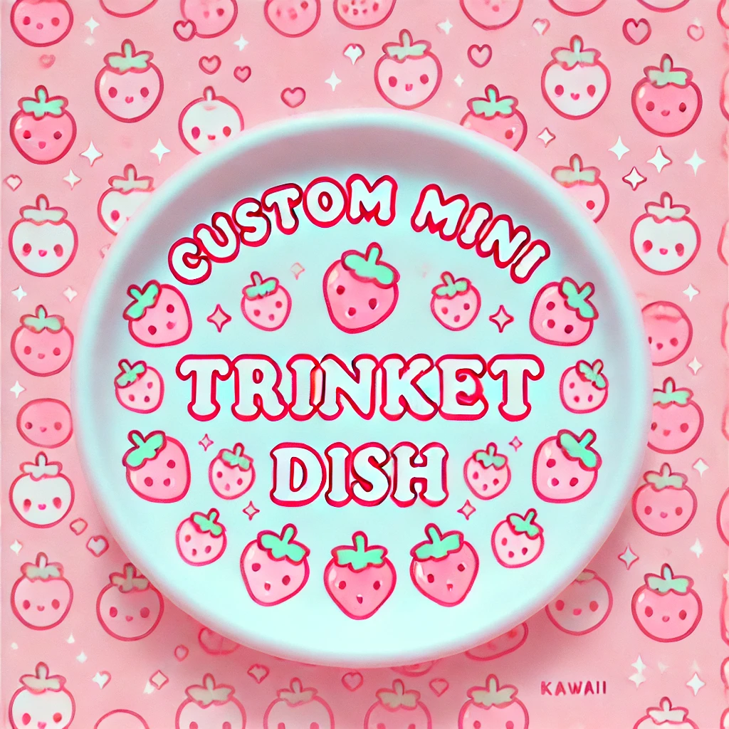 Custom Mini Trinket Dish