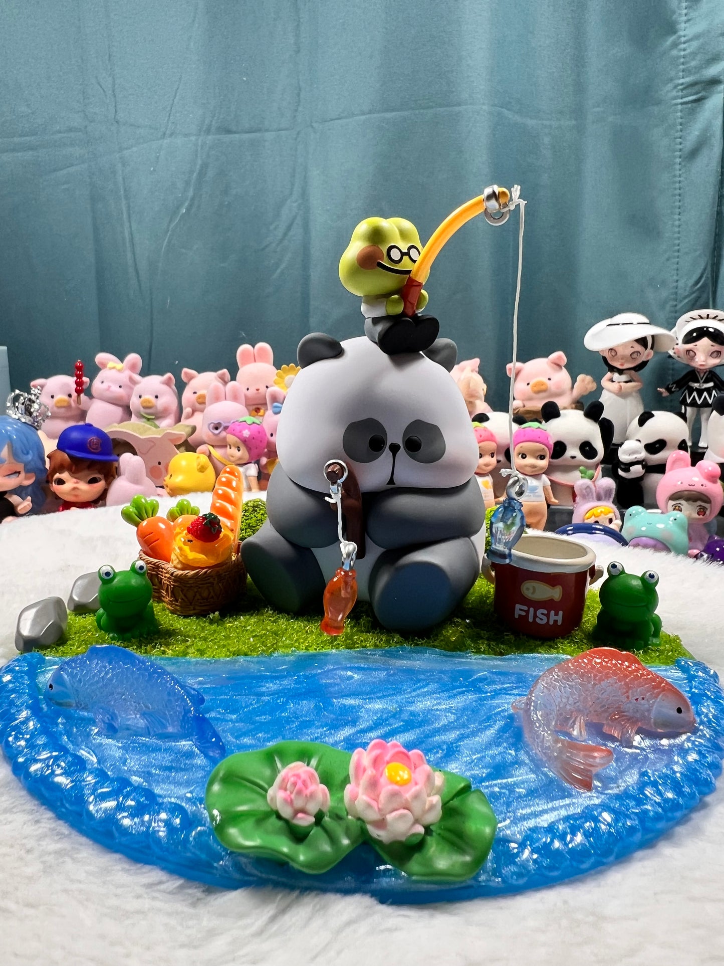 Mr Pa No Work Today - Fishing Display Phone Stand