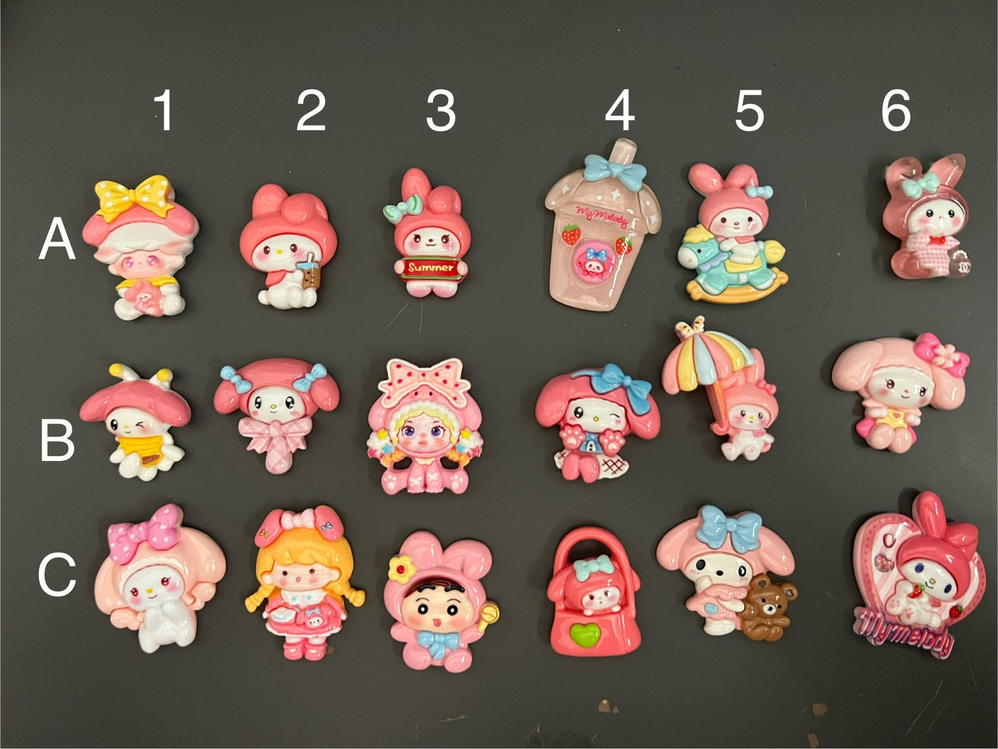 Melody Charms for Decoden