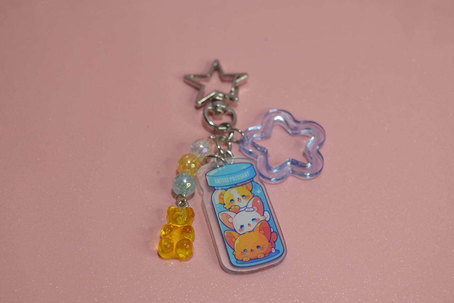 Berry Kawaii Mood Boosters Keychain Collection