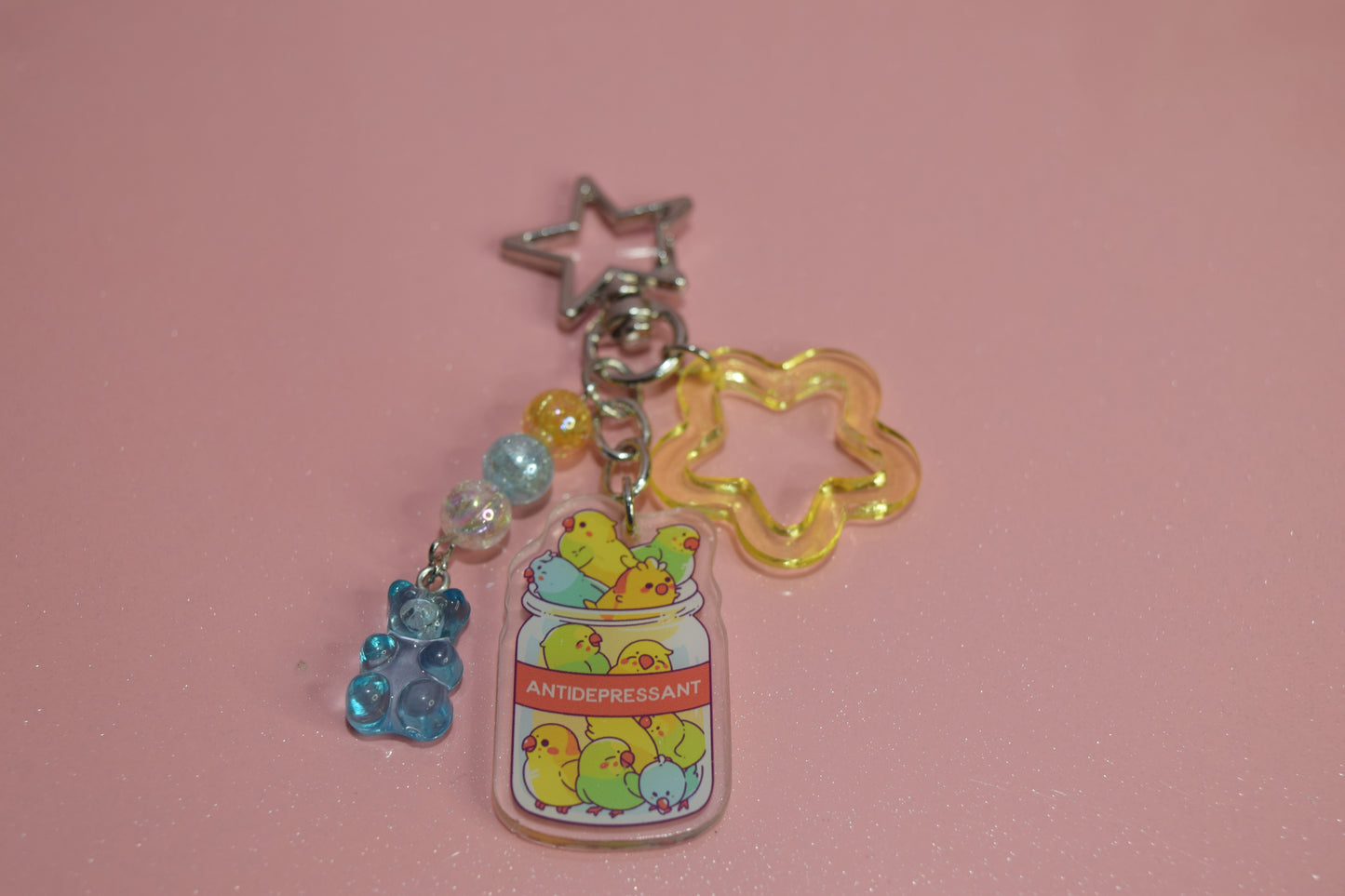 Berry Kawaii Mood Boosters Keychain Collection