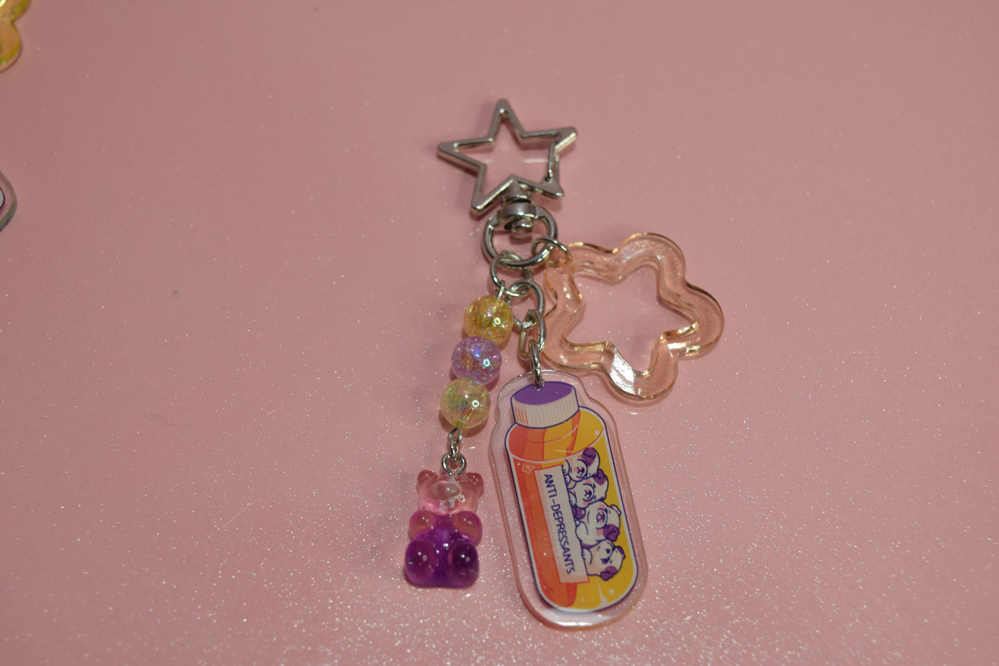 Berry Kawaii Mood Boosters Keychain Collection
