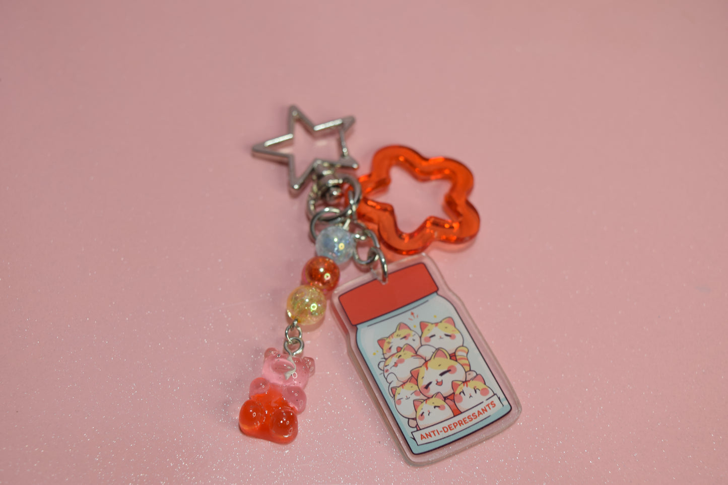 Berry Kawaii Mood Boosters Keychain Collection