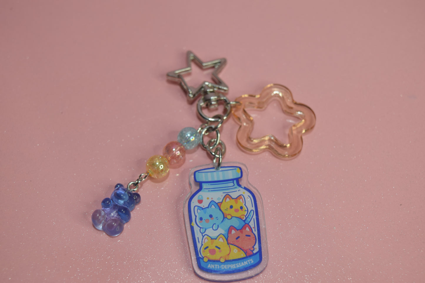 Berry Kawaii Mood Boosters Keychain Collection
