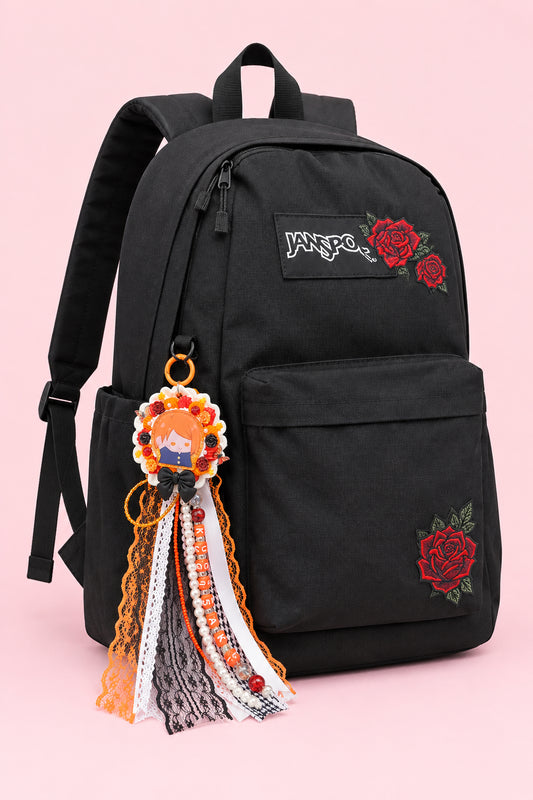Kugisaki Decoden Rosette Keychain | JJK Inspired Bag Charm