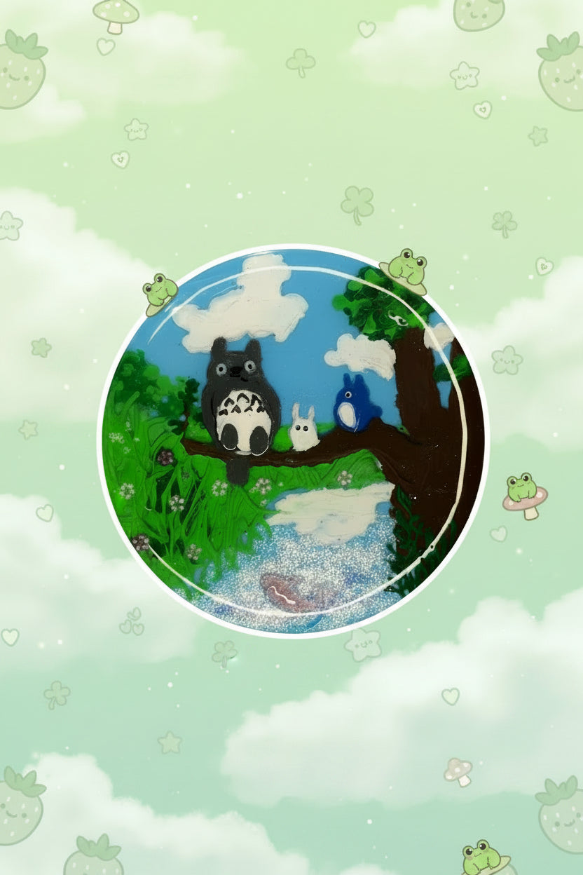 Totoro Compact Mirror 🌿