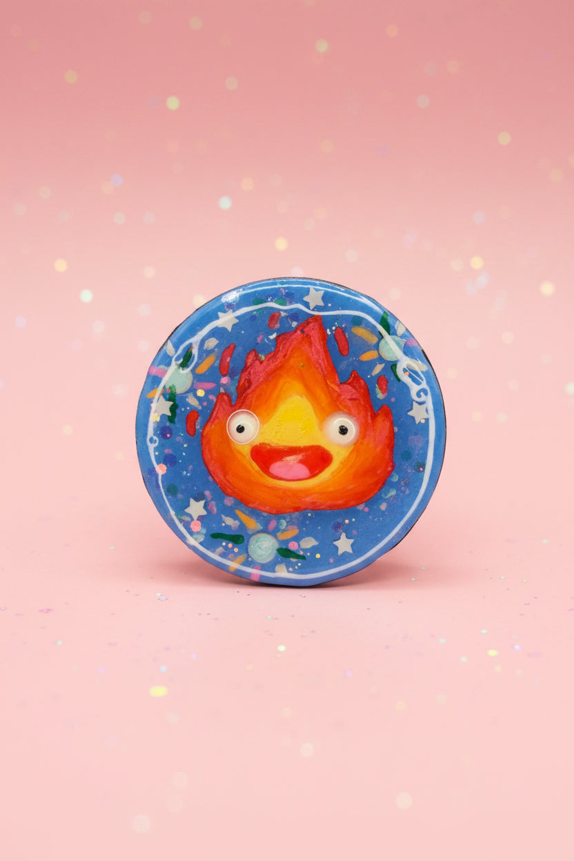 Calcifer Compact Mirror 🔥