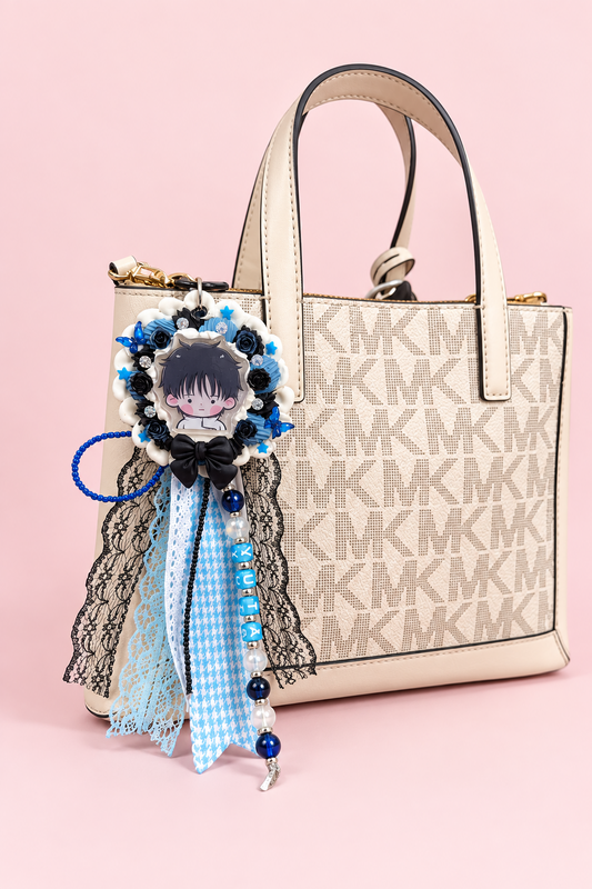 Yuta Decoden Rosette Keychain | JJK Inspired Bag Charm