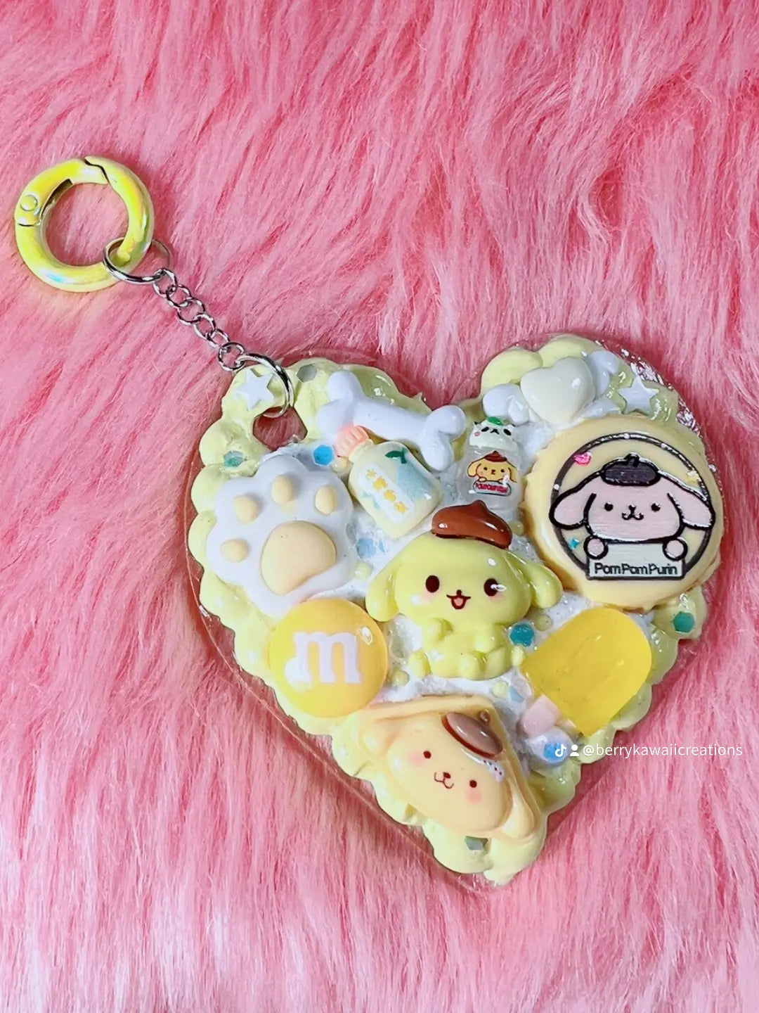 Pompompurin Keychain