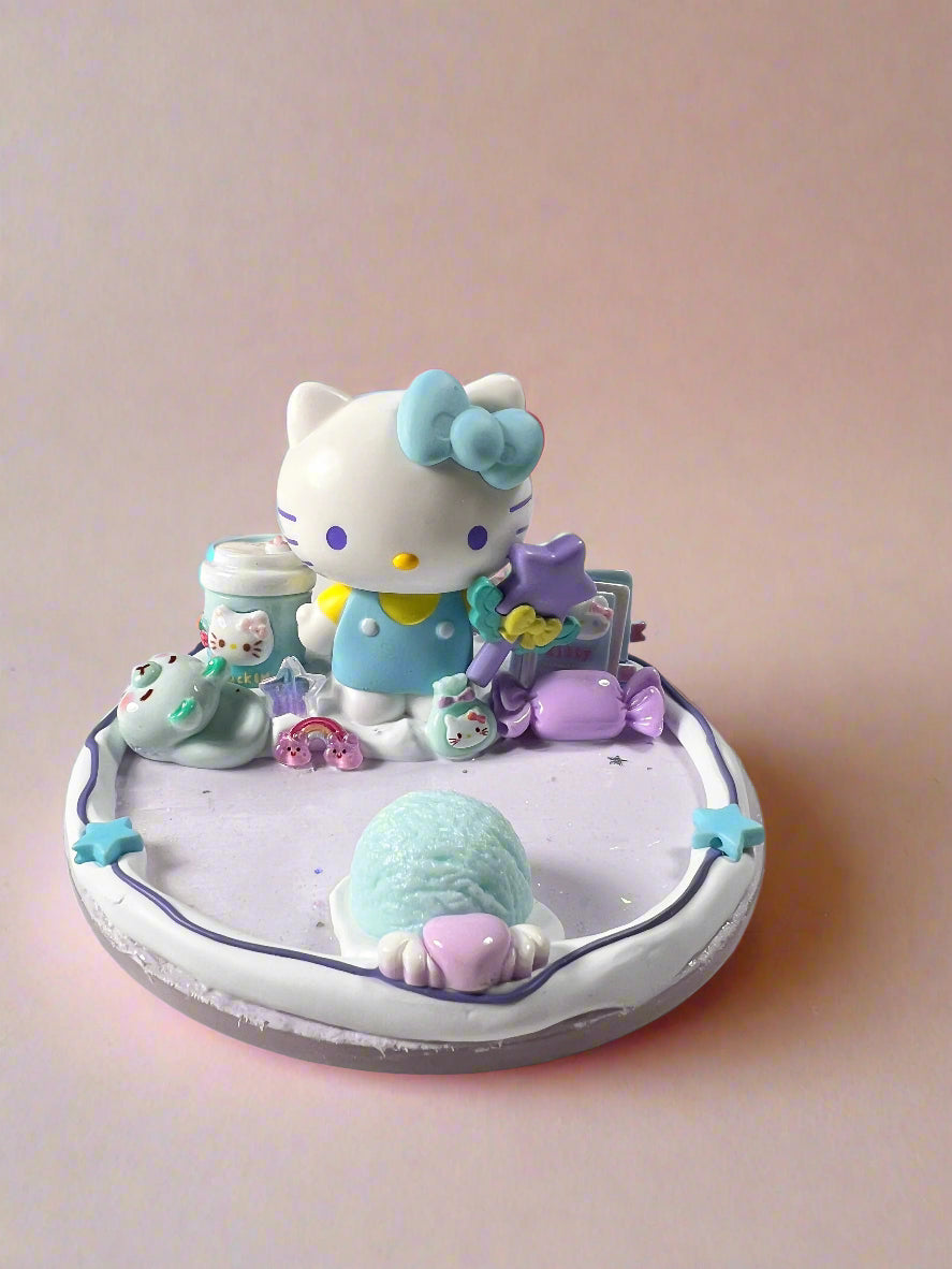 Blue Hello Kitty Phone Stand