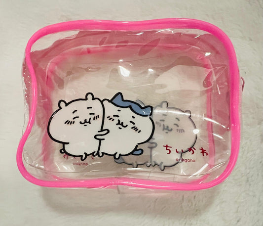 Chikawa Clear Makeup Bag – Cute &amp; Compact!