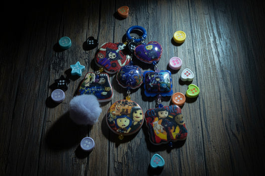 Coraline Bag Charm Keychain